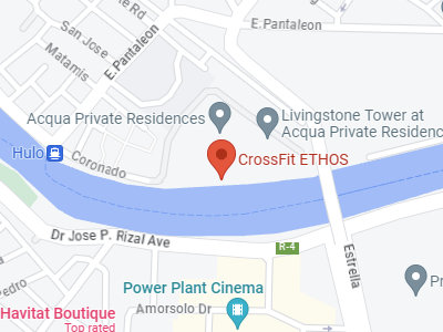 Google Map of CrossFit Ethos